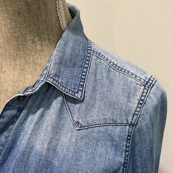 American Eagle Denim Shirt - Picture 11 of 16